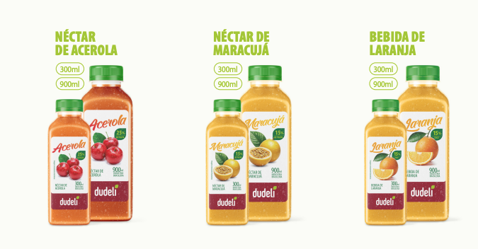 Linha de néctares Dudeli